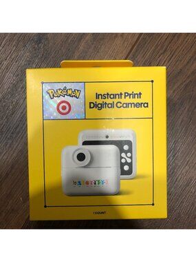 Pokemon x Target 30th Anniversary Instant Print Digital Camera Limited Edition